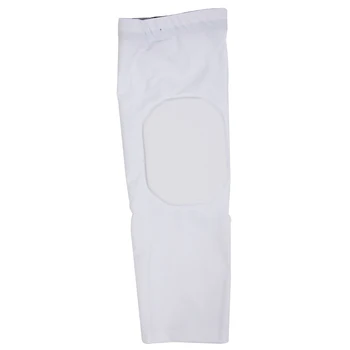 

Strengthen Knee pad Honeycomb Pad Crashproof Knee Long Sleeve Protective Pad(White L)