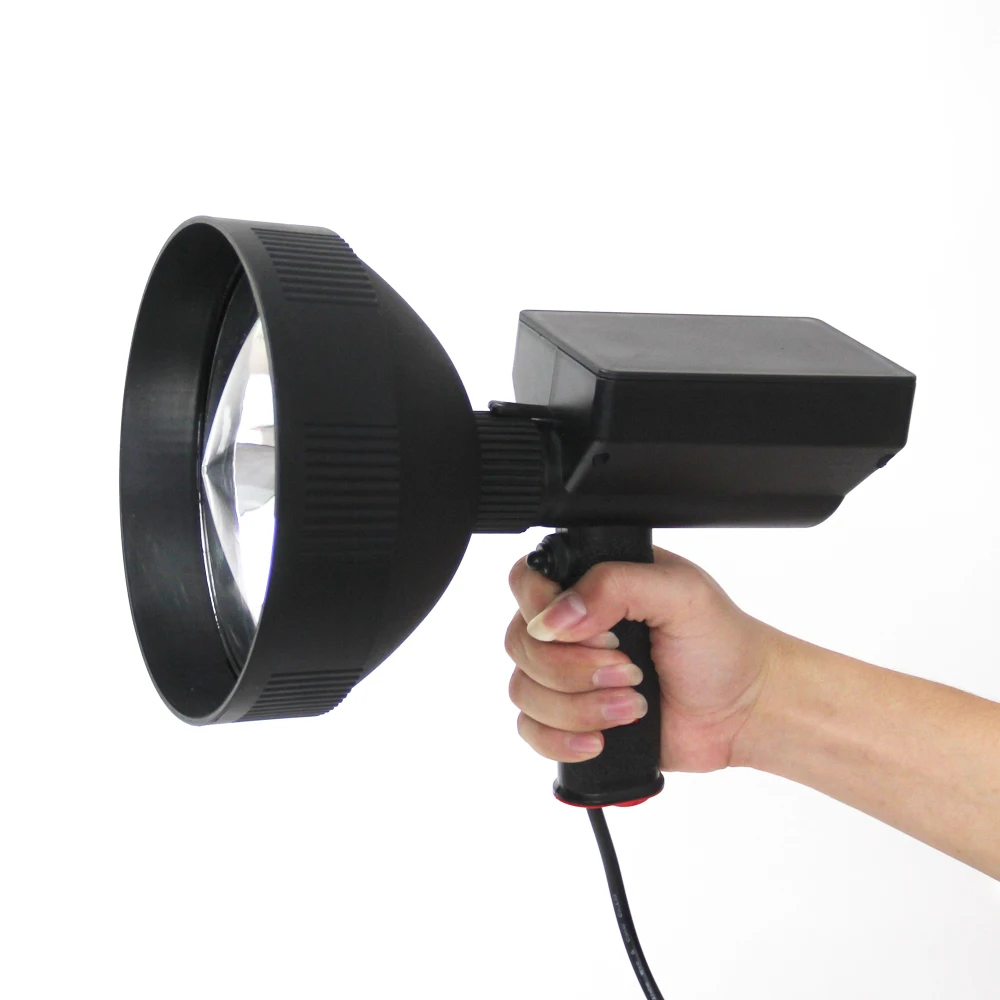 Дайте фильтр! 175 мм 12 в 35 Вт/55 Вт/75 Вт HID охотничьи прожекторы ручной прожектор охотничья лампа плотный регулируемый луч Наводнение и пятно