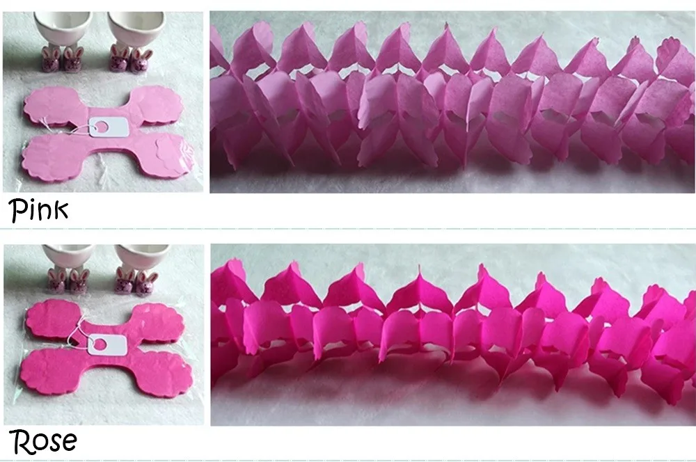 3M-Four-Leaf-Paper-Garlands-Wedding-Party-Marriage-Room-Birthday-Party-Decorations-Tissue-Paper-Layout-Shop-Windows-Flower-Decorations-HG0186 (16)