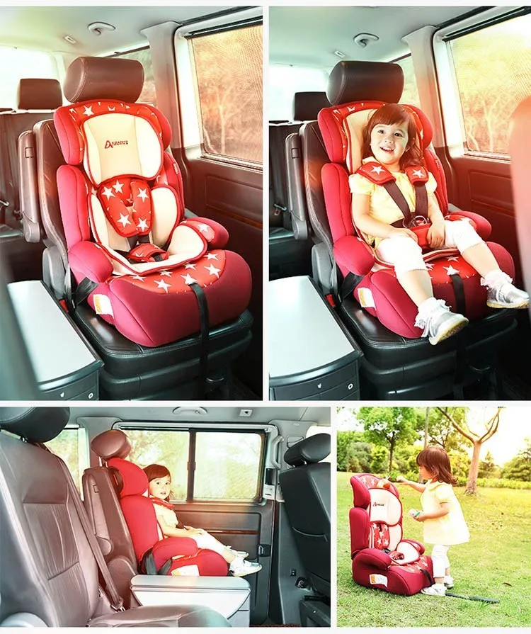 Высокое качество детское автокресло Детская безопасность сиденье дети защита 9 months to 12 years Old международный стандарт Детские автокресла/стул