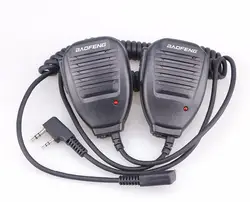 2 шт. микрофон Baofeng для UV-5R 5RA 5RB 5RC 5RD 5RE 5 REPLUS 3R + BF-F8 BF-F9