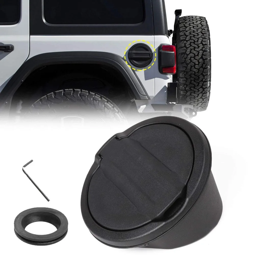 

Fuel Filler Door Cover Gas Cap Exterior Accessories For Jeep Wrangler JL Unlimited