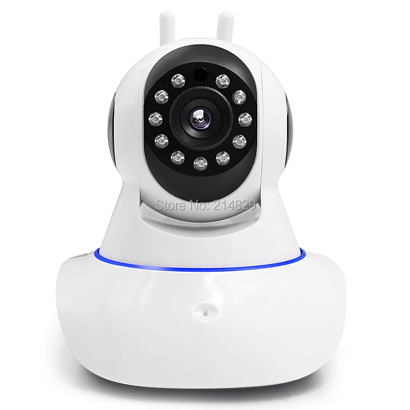 720P Wireless IP Camera 2 way Audio WIFI IR Motion Detction Pan/Tilt Webcam Network