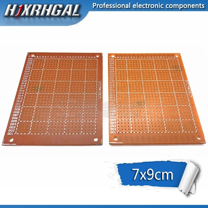 5 шт. 7x9 см 7*9 DIY Прототип бумага PCB Универсальный Эксперимент Матрица платы hjxrhgal