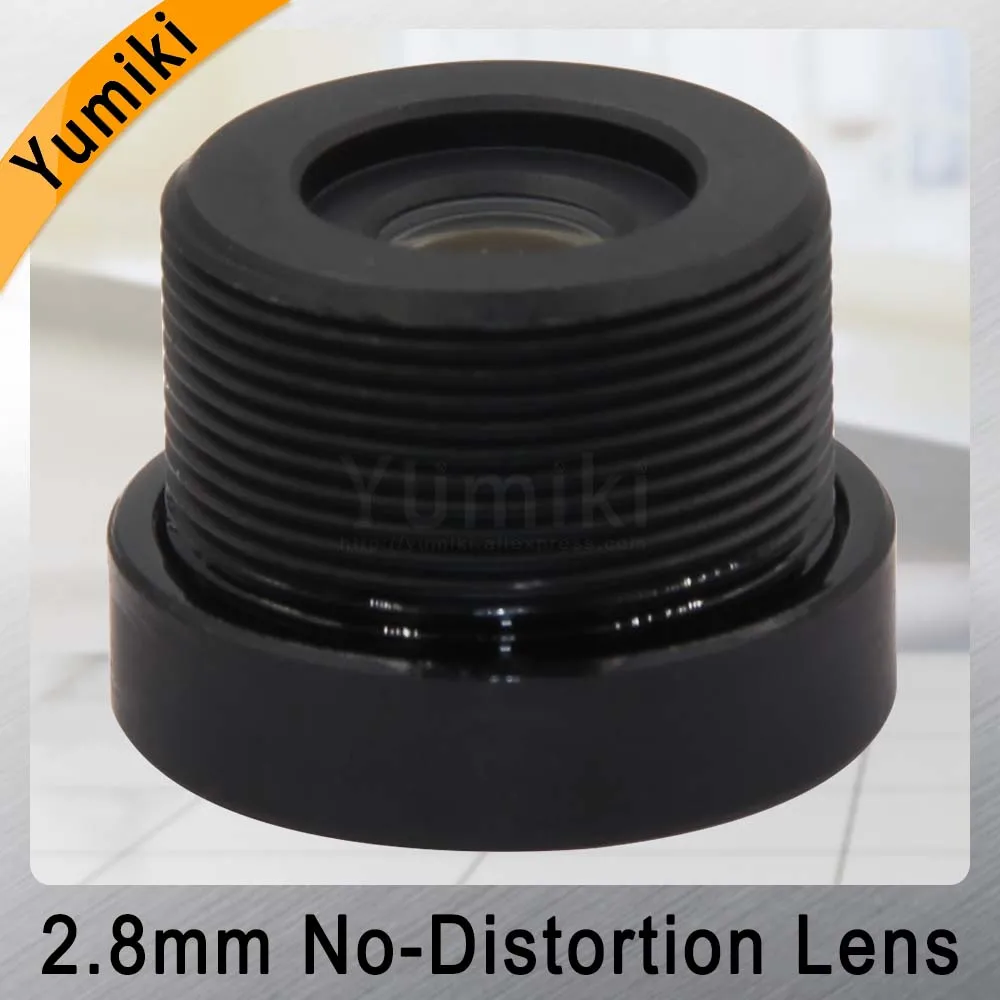 Yumiki 2MP 2 8 мм объектив 1/3 дюйма F1: 6 M12 * 0 5 IR 110 градусов HFOV без искажений для Gopro DJI Phantom
