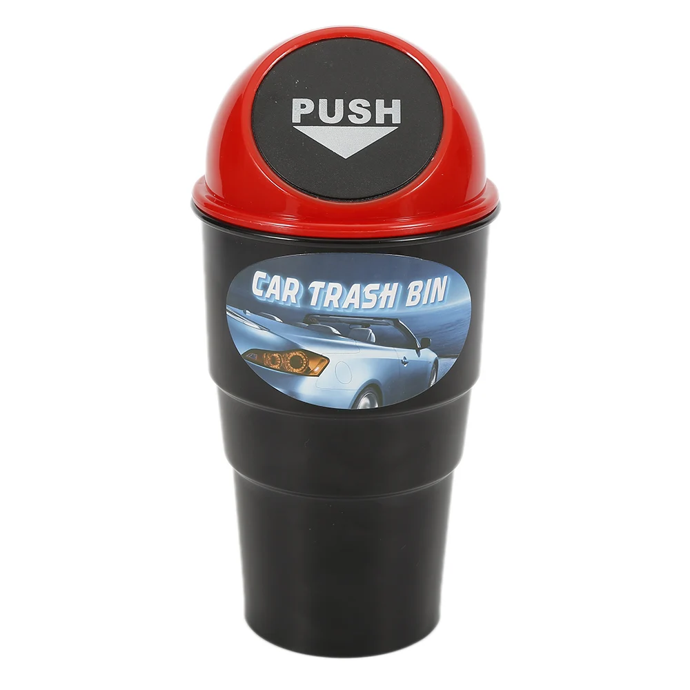

Car Office Home Garbage Can Car Trash Can Garbage Dust Case Holder Bin Car-styling New