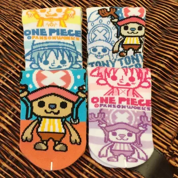 

One piece straw hat Pirates luffy Socks adventure anime comics Sock spring summer Mens Unisex Comfortable Breathable Socks 2018