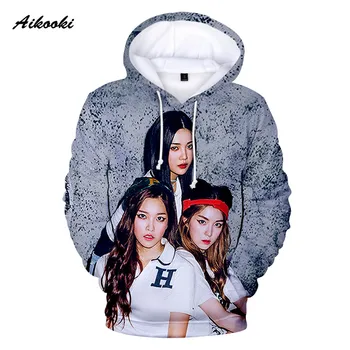 

hot team Red Hoodies Sweatshirts Men/Women long sleeve autumn winter Casual pullovers Red Velvet Boy/Girls Cool Design cool Tops