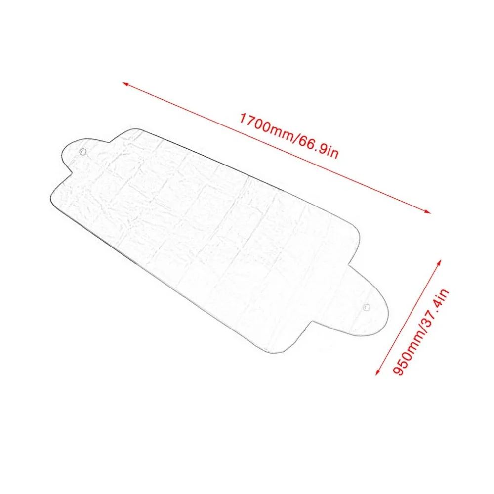 170*70 см защитные автомобильные Чехлы, защита от снега, мороза, защита от ультрафиолета, защита от пыли на лобовое стекло, защита от пыли, авто, переднее стекло, покрытие для экрана