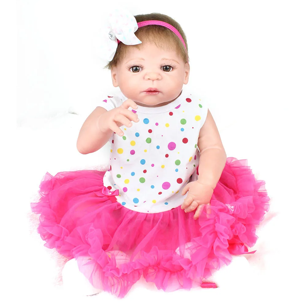 reborn babys simulation baby reborn doll girl soft toys realistic props