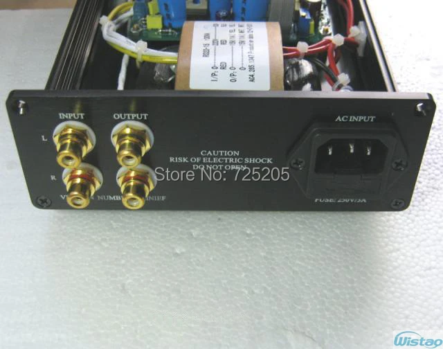 IWISTAO Headphone Amplifier Pure HIFI Class A Amp Discrete Component Lehmann Upgraded Version Metal-sealing LM47910