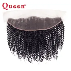 Королевские продукты перуанские вьющиеся волосы 13*4 Кружева Фронтальная Закрытие натуральные волосы Remy человеческие волосы закрытие