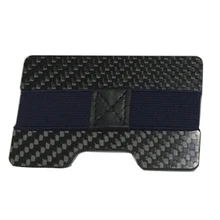 Подлинное качество аэрокосмический класс углеродного волокна держатель кредитной карты бумажник для мужчин