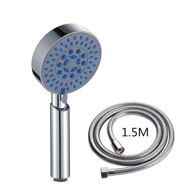 Multi function 5 Models Cheap Shower Heads ABS High Quality Chromeplate