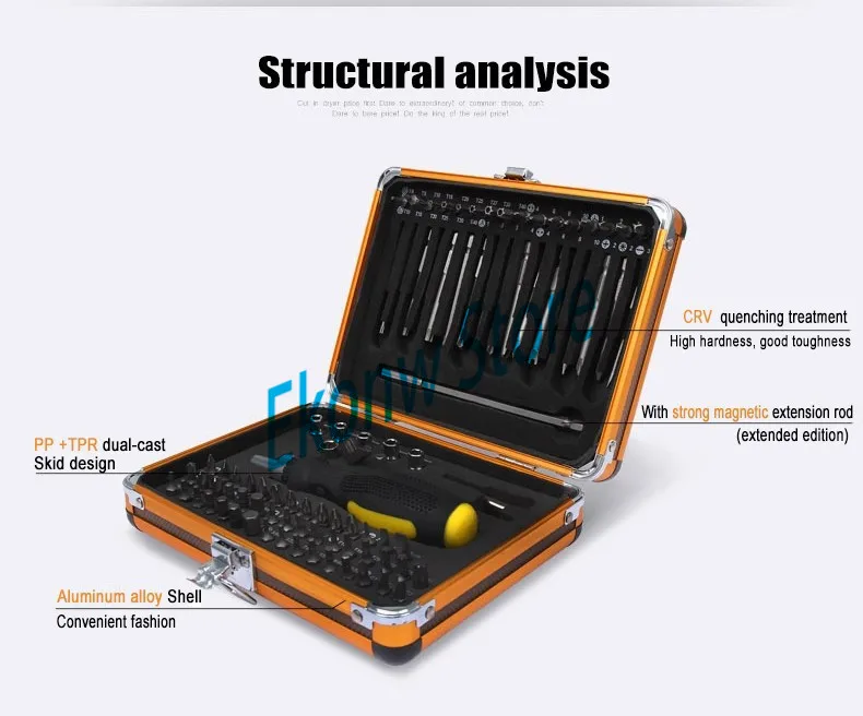 92 In1 ящик для инструментов Multi-function отвёртки набор трещотки гаечный ключ гнездо бытовой электрический обслуживание инструменты