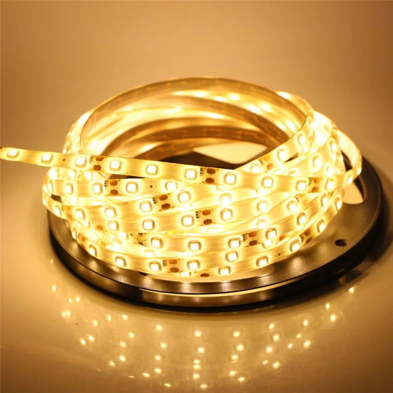 5050 SMD RGB теплый/белый 5 м Светодиодные полосы 300 светодиодные + кнопочный пульт