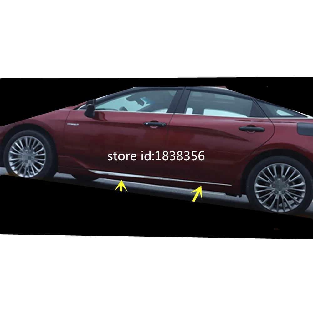 Для Toyota Avalon XX50 2018 2019 2020 крышка автомобиля дверь обшивка кузова накладка молдинга поток лампы панель бампер вытяжки 4 шт