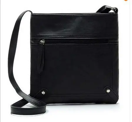 Роскошные дизайнерские сумки, женские Сумки из искусственной кожи, женские сумки-мессенджеры, Простые ретро конверты, женские сумки через плечо, женские сумки - Цвет: black