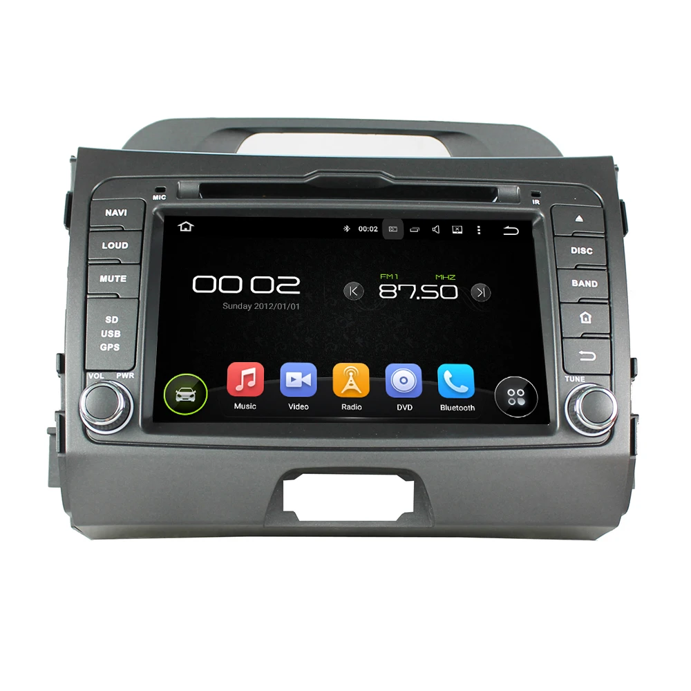 Navirider Android 8 0 radio tape recorder octa Core 4GB RAM 32GB rom with IPS screen