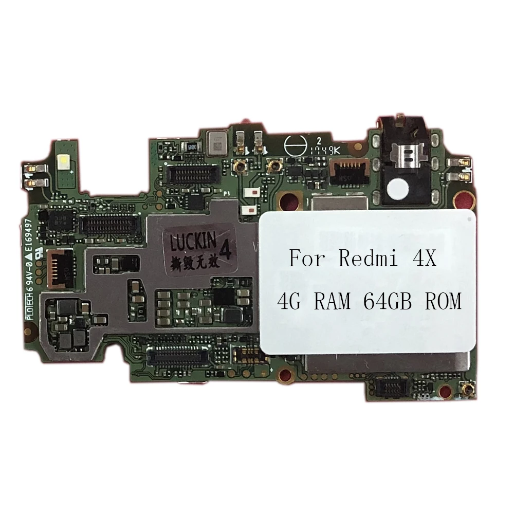 

OUDINI UNLOCKED 4G RAM 64GB ROM work for Redmi 4X motherboard 4+64International Edition