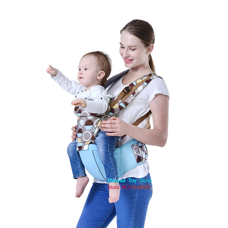 

New Style Ergonomic Baby Cbaby labarrier With Hip Seat Positions For All Seasons Adjustable Waistband Breathable And Soft Fabric