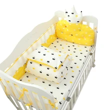 Baby Cot Bedding Set Crown Shape Crib Set Organizer Sheets for Infant Bedding for Baby Cradle Toddler Crib Bedding Set for Baby