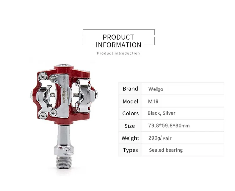 Wellgo велосипедная педаль, сверхлегкая герметичный подшипник из алюминиевого сплава самоблокирующиеся гоночный велосипед педали для горного велосипеда дорожный велосипед