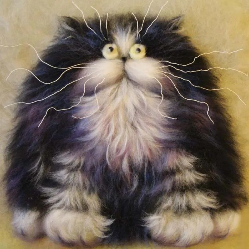 шерсть животных карандашом. шерсть кота пастелью. шерсть цветными карандашами. пол лунг художник. кошка сухой пастелью шотландская.