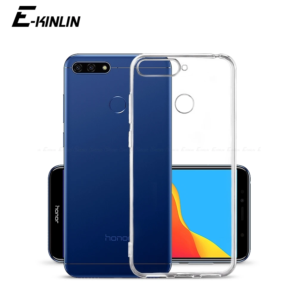 

Silicone Phone Case For HuaWei Honor 9X V9 8S 8X 8C 8A 7S 7A 7X 7C 7 6A 6C 6X 6 8 Pro Max Play Lite Global Clear Soft TPU Cover