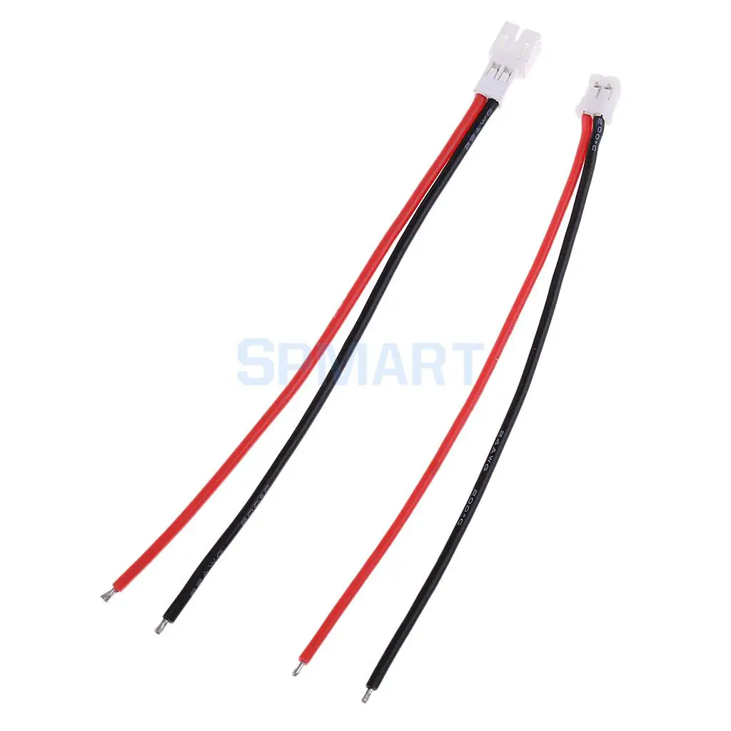 10Pcs/Set RC Upgrade Parts 55mm JST-PH 2.0 Connector Wire Cable Line Battery Charging Adapter