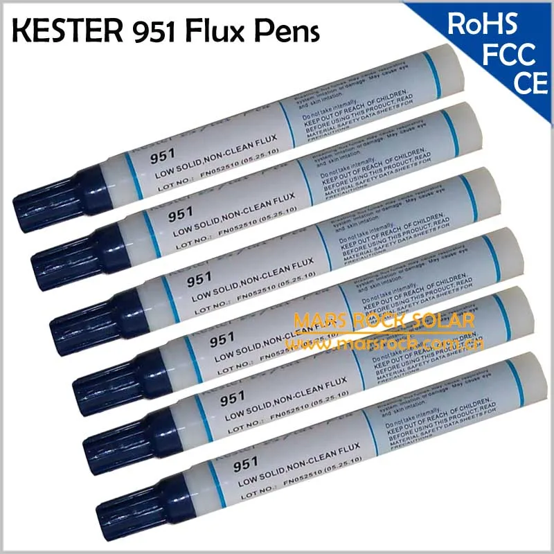 10ml Kester 951 Flux Pen for Aided Solder Solar Cell DIY Solar Module