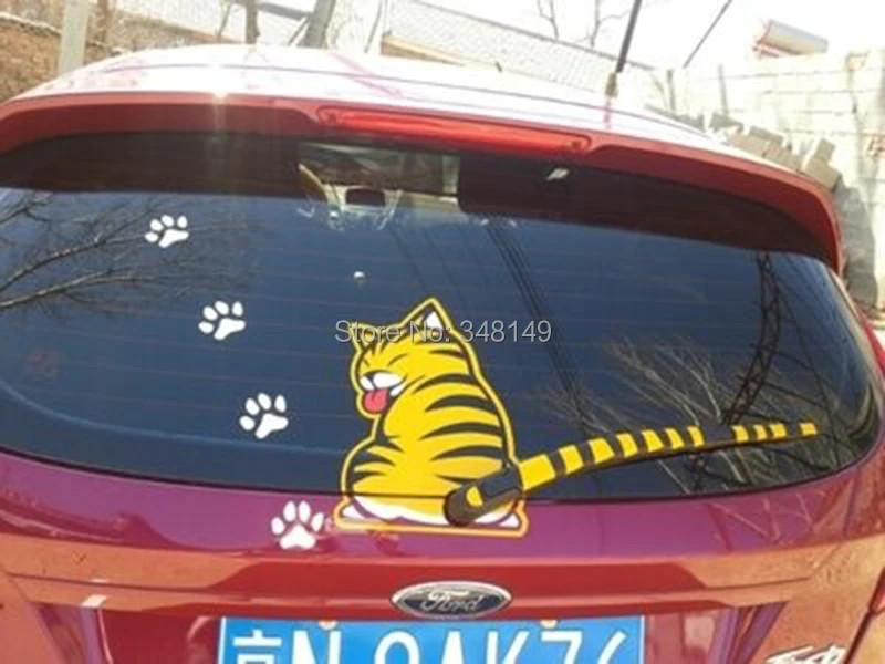Aliauto Car accessories Cat Moving Tail Window Wiper ... Aliauto Car accessories Cat Moving Tail Window Wiper ...