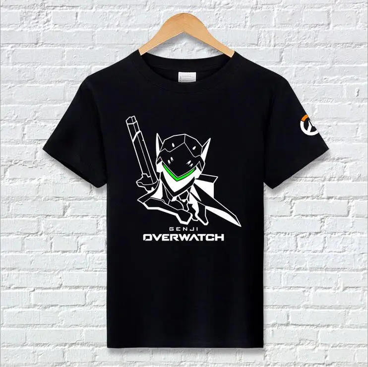 Prix pour OVERWATCH t-shirt mode cool Source de la Valkyrie coton à manches courtes 100% coton tops jersey Prix pour OVERWATCH t-shirt mode cool Source de la Valkyrie coton à manches courtes 100% coton tops jersey