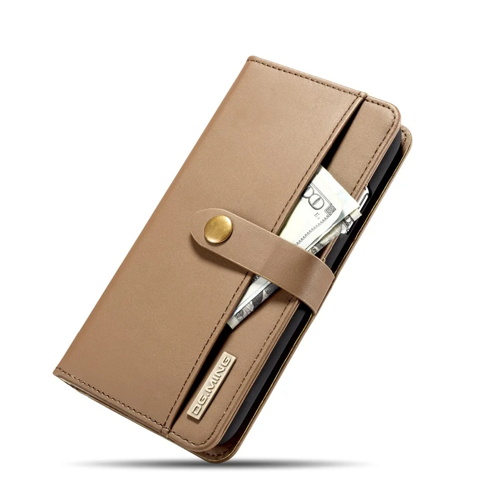 Чехол для iPhone XR 2 в 1 съемный чехол кошелек из искусственной кожи с магнитной