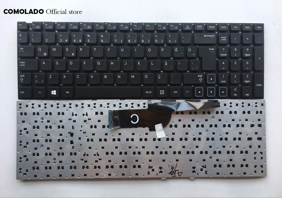 TR Turkish Keyboard For SAMSUNG 300E5A 300V5A 305V5A NP305E5A series Black Laptop keyboard TR Layout