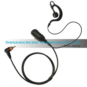 

VOIONAIR 5pcs/lot G Shape Ear Hook Earpiece Earphone Headset PTT for Motorola SL1K SL1M SL7550 SL7580 SL7590