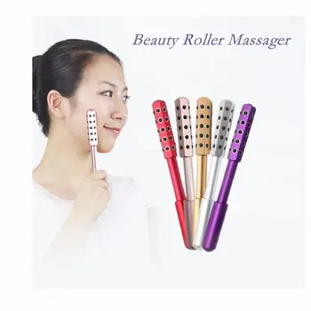 

Dropshipping Wand Face Massage Germanium Beauty Roller Massager Tool For Face Lift Up Shape Slim Facial Antiwrinkle Care