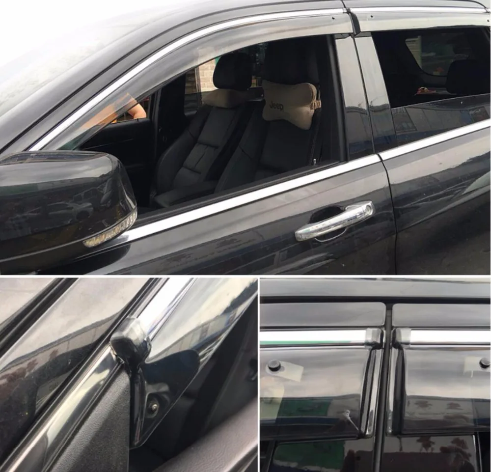 Fit for Jeep Compass Second Generation Exterior Plastic Window Visor