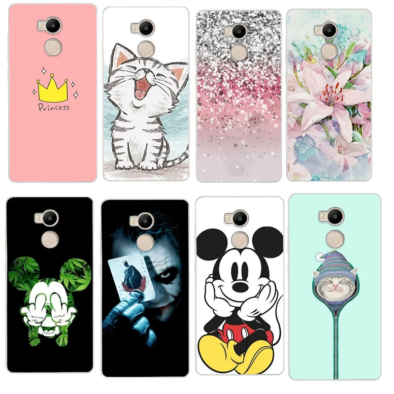 

Ultra Thin Cat Minnie Pattern Case For Xiaomi mi5S Mi 6 5 mi max 2 Redmi 4 Pro 4A 4X Note 4 Phone Cases Cover Capa Funda