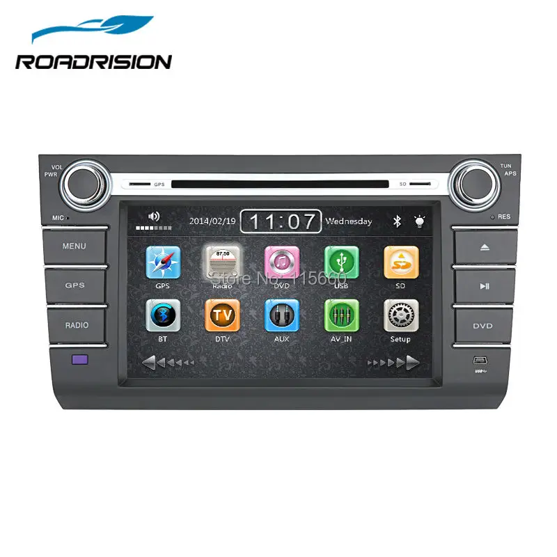 

RoadRision Car DVD GPS Navigation for Suzuki Swift 2004-2010 With Radio Bluetooth iPod USB SD Dual Zone SWC Support Rearview RDS