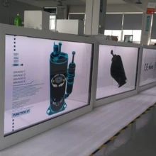 Индивидуальный сенсорный интерактивный 22 32 42 unch прозрачный ЖК-дисплей цифровой для рекламной выставки киоск с ПК компьютер встроенный