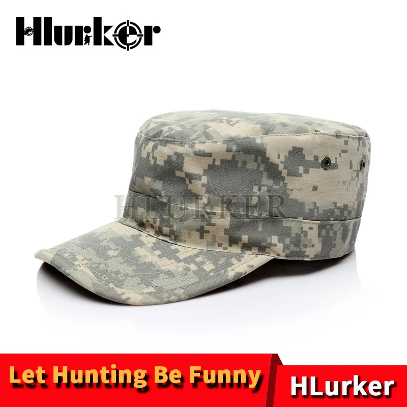 Тактический лазерный прицел США военный камуфляж PUBG Мультикам тропический солдатская шляпа рыболовные бейсбольные шляпы Camo Peaked cap для мужчин - Цвет: ACU