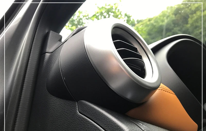 Для Nissan Kicks 2016 2017 2018 ABS Матовая Внутренняя передняя сторона кондиционер