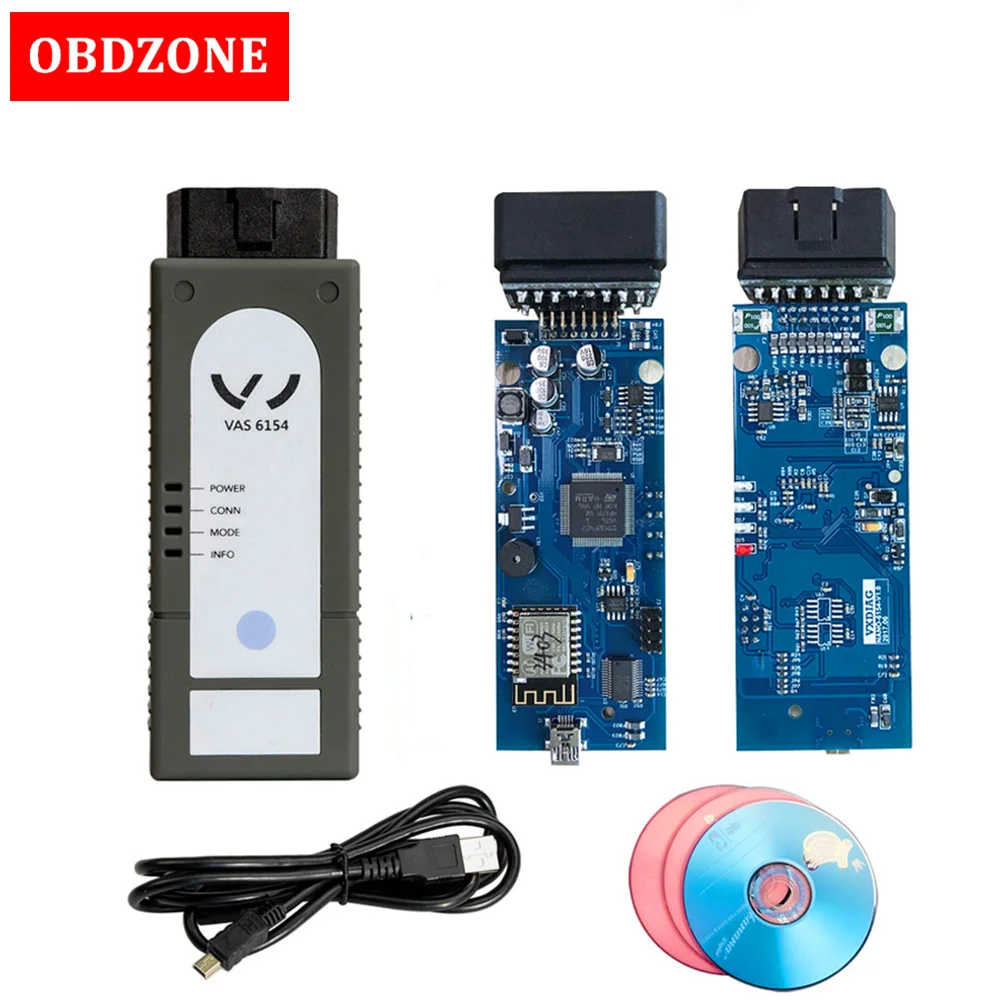 Новый VAS 6154 wi fi сканер VAS6154 ODIS 4.3.3 полный OKI чип VAG инструмент для диагностики