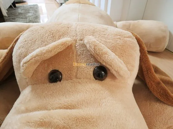 Fancytrader 55'' 140cm Giant Stuffed Soft Plush Jumbo Huge Lying Dog, Free Shipping FT50823(5)