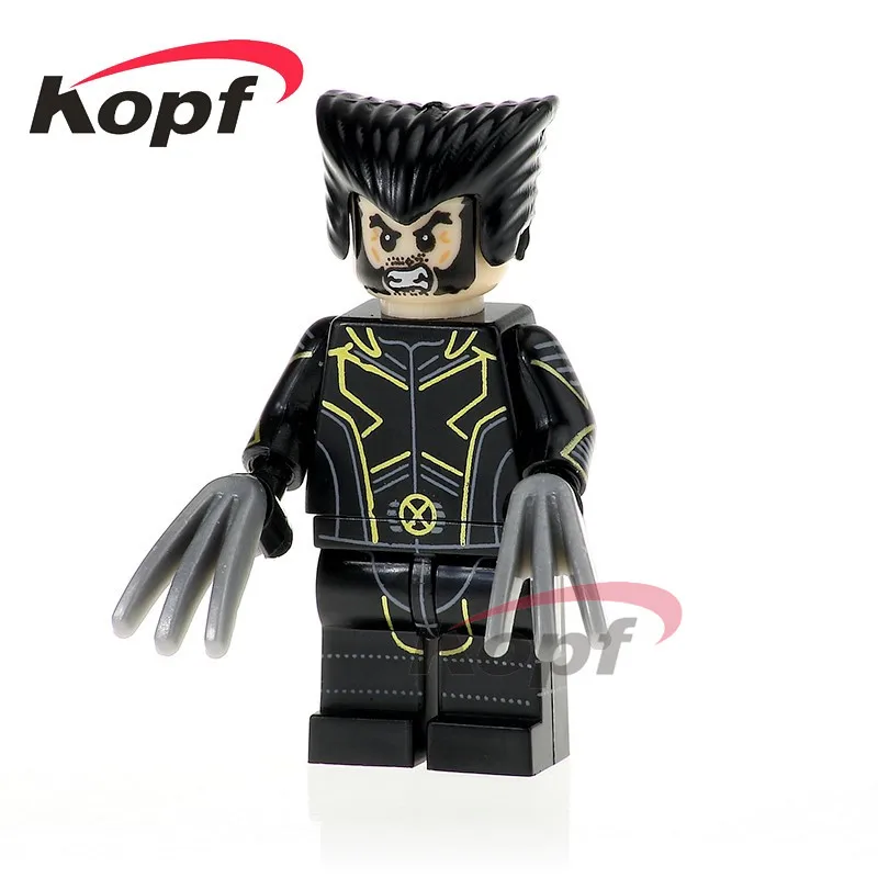 

Super Heroes PG337 Wolverine Single Sale Iron Man Parallax Reverse Flash Bricks Action Building Blocks Children Gift Toys