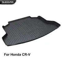 QUEES Custom Fit Cargo Liner Carpet Tray Mat for Honda CR-V CRV 2007 2008 2009 2010 2011 2012 2013 2014 2015 2016 2017 2018