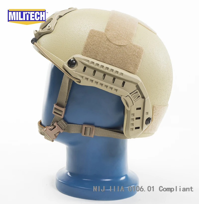 US $269.00 ISO Certified MILITECH DE Deluxe Worm Dial NIJ level IIIA 3A FAST High Cut Ballistic Aramid Helmet With 5 Years Warranty DEVGRU