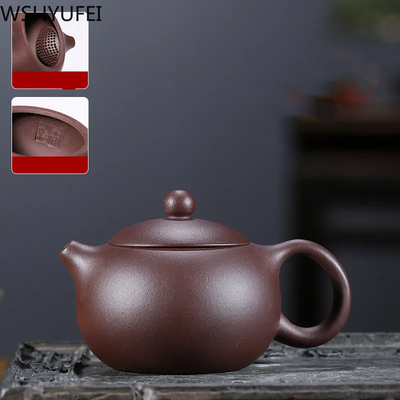 200ml High quality Yixing 100 Zisha pot celebrity handmade safe teapot