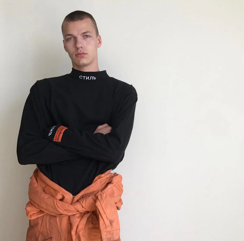MONGIFI Heron Preston Black T Shirt 